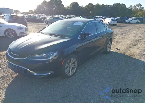 2016 Chrysler 200 Limited z USA, uszkodzony, nr VIN 1C3CCCAB4GN145078